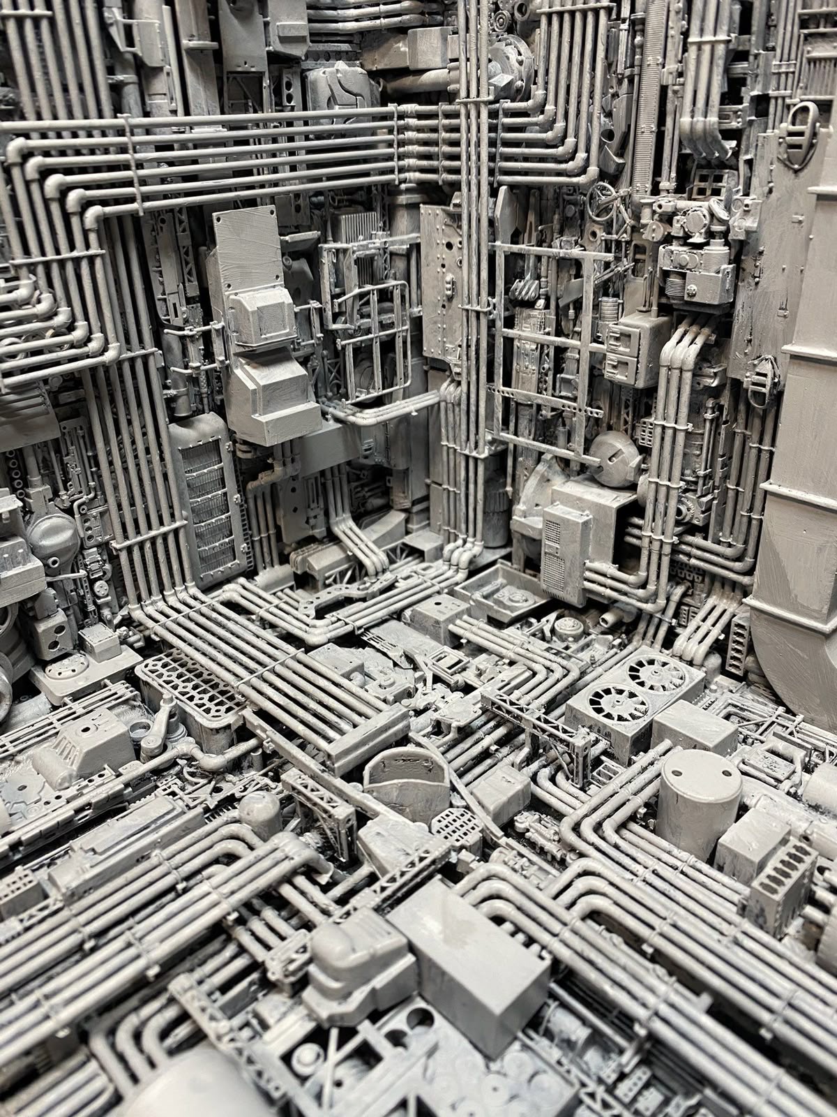 Industrial piping system network